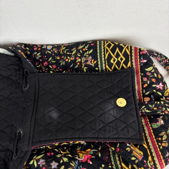Vintage Vera Bradley Asian Print Quilted Backpack main image 12